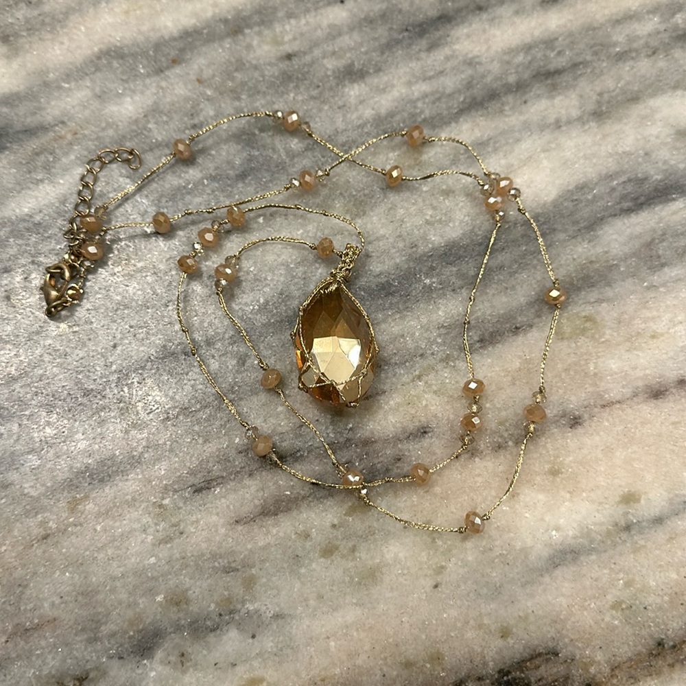 Crystal necklace